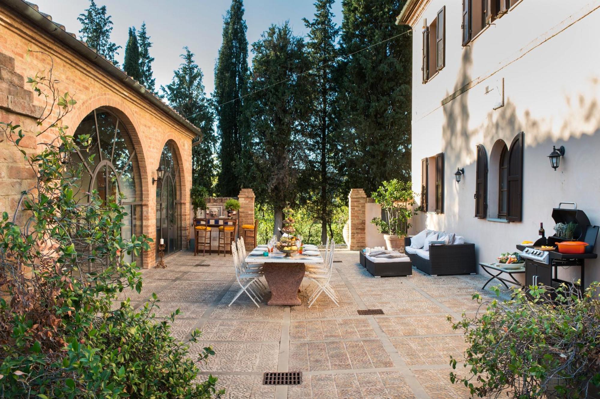 Villa Il Giardinello Монтальчино Екстер'єр фото