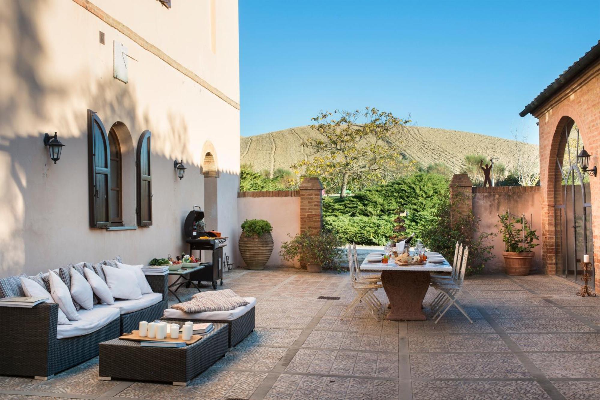Villa Il Giardinello Монтальчино Екстер'єр фото