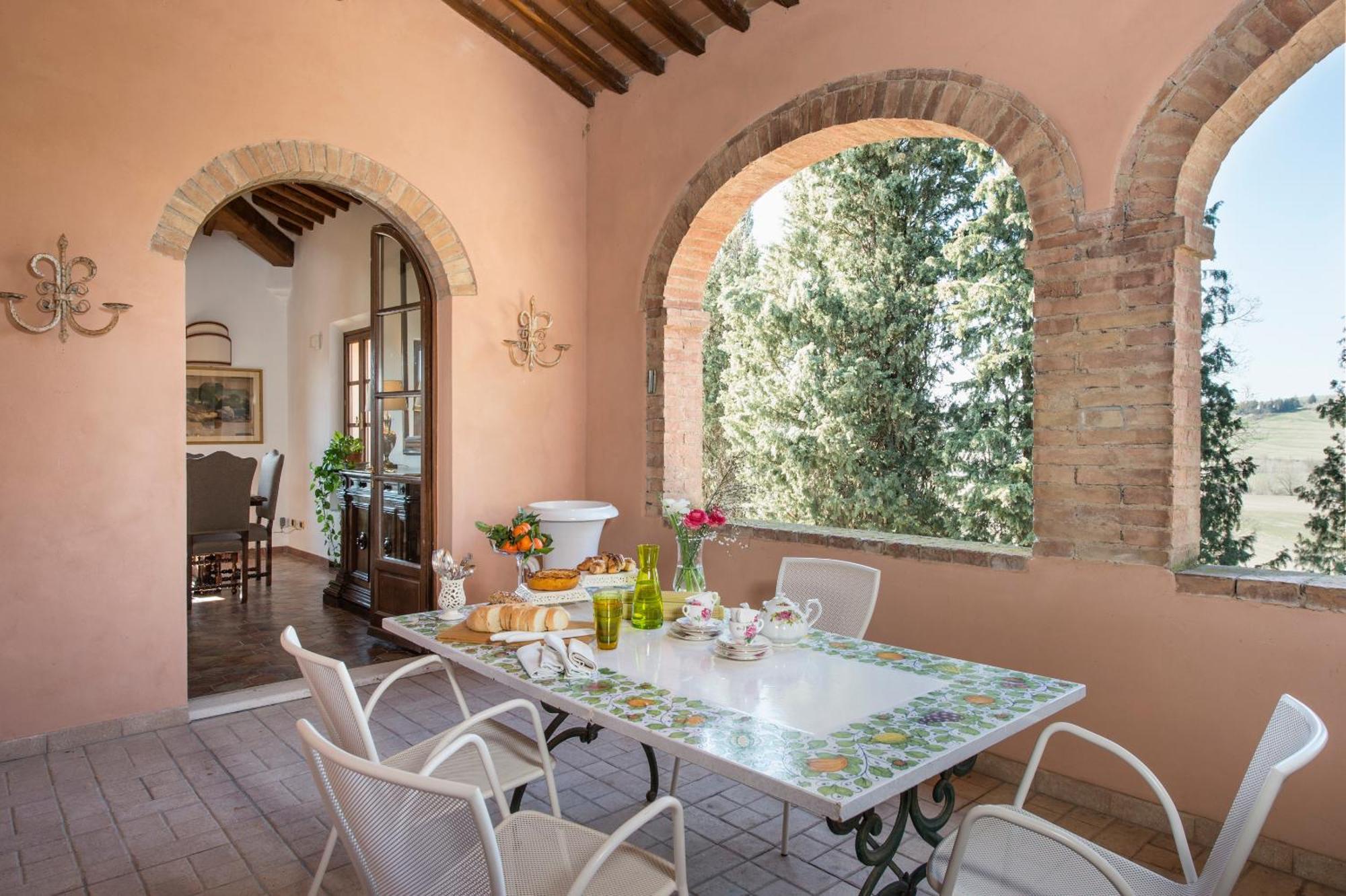 Villa Il Giardinello Монтальчино Екстер'єр фото