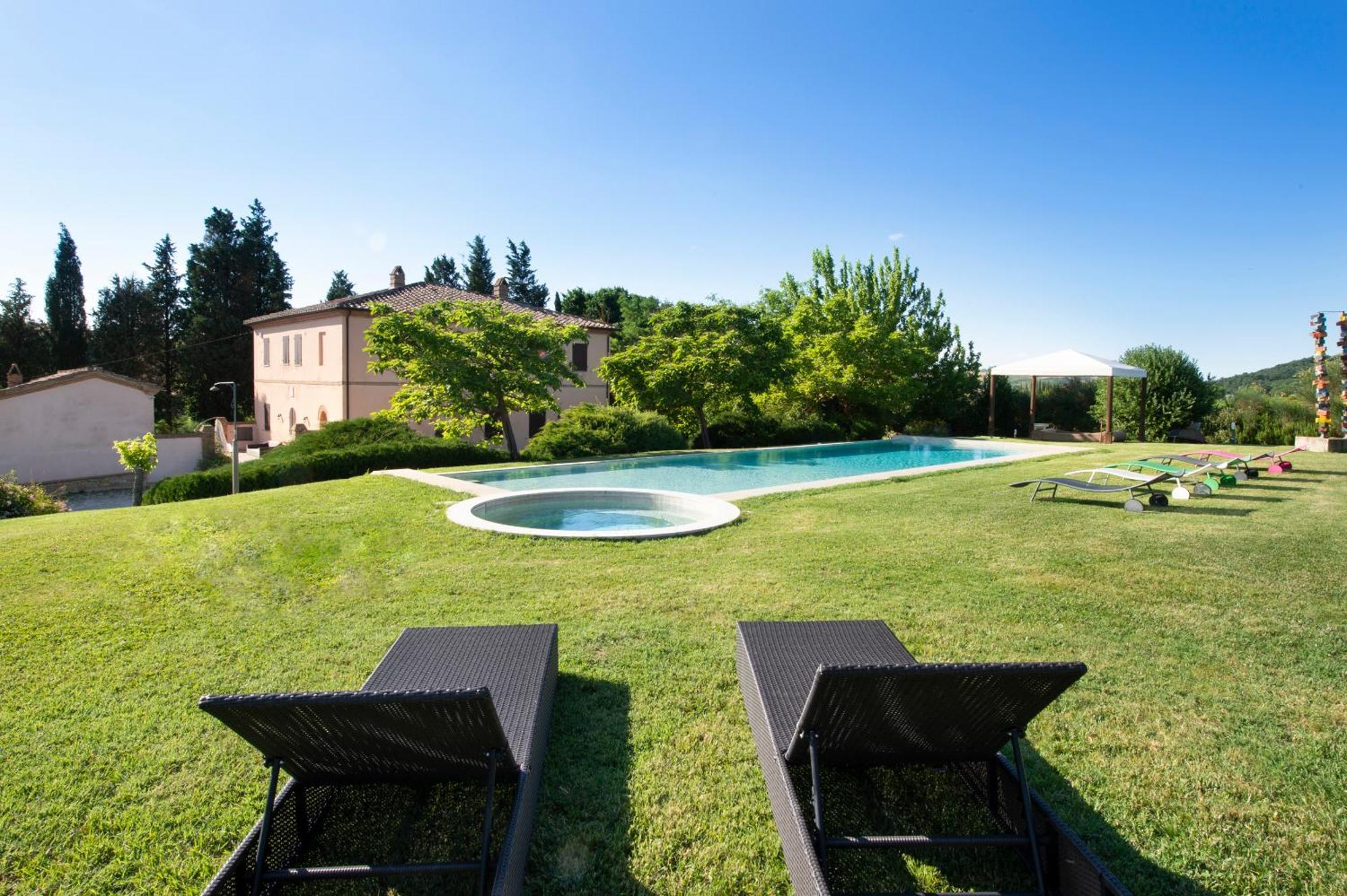 Villa Il Giardinello Монтальчино Екстер'єр фото